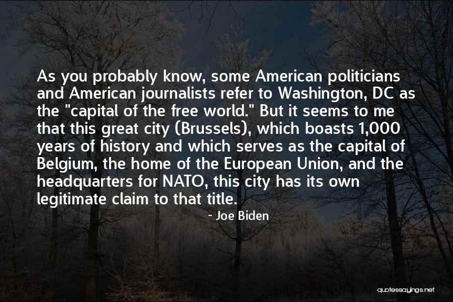 Union City Quotes By Joe Biden Union City Quotes By Joe Biden