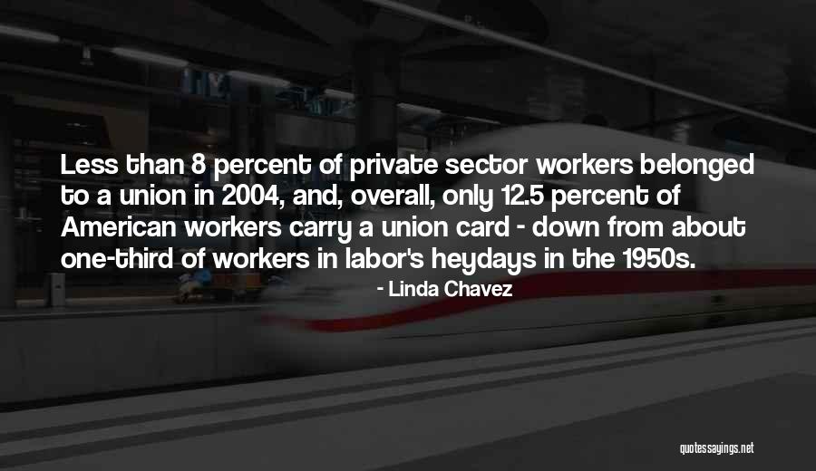 Union Workers Quotes By Linda Chavez