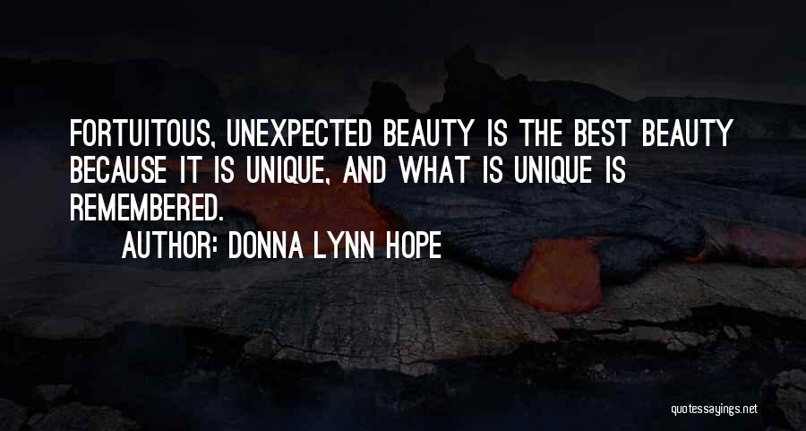 Unique And Beautiful Quotes By Donna Lynn Hope