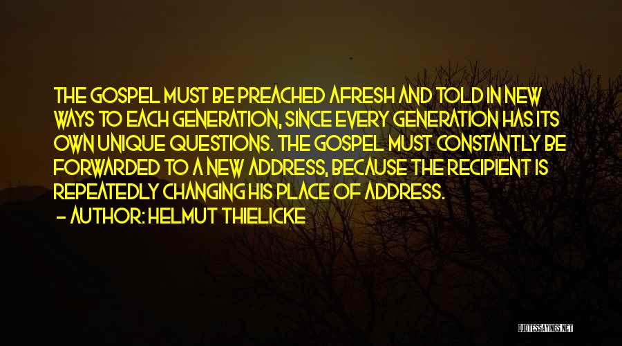 Unique And New Quotes By Helmut Thielicke