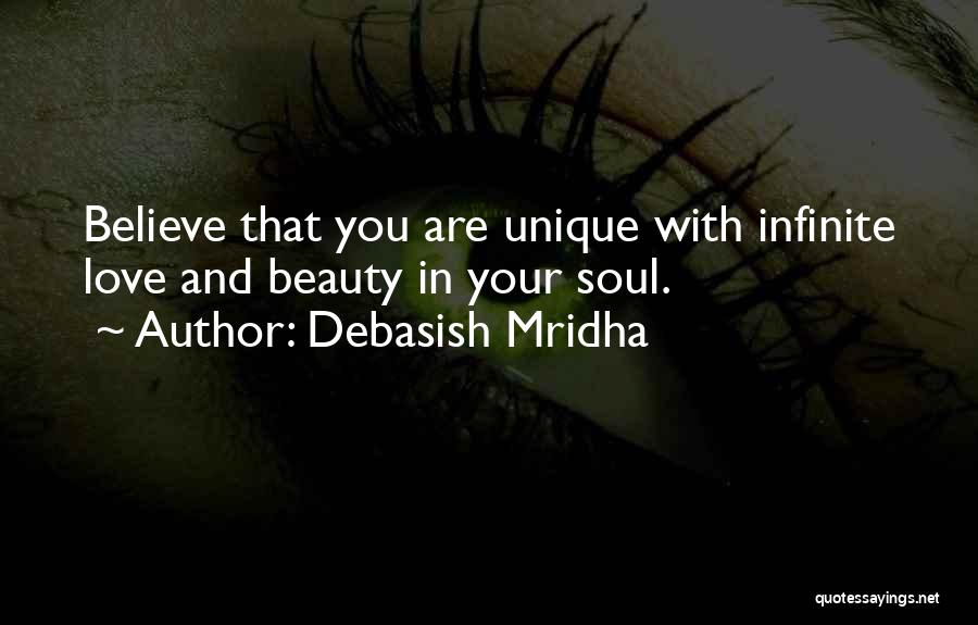 Unique Beauty Quotes By Debasish Mridha
