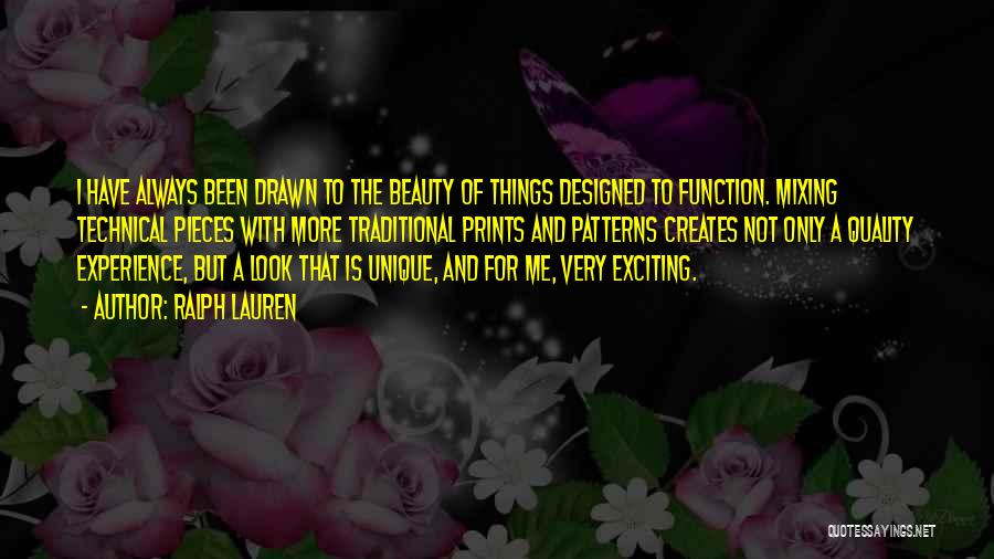 Unique Beauty Quotes By Ralph Lauren
