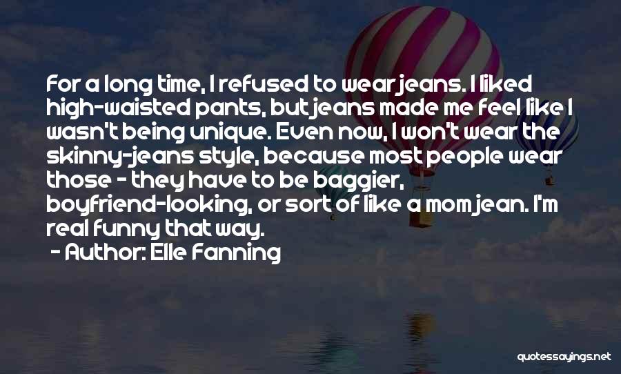 Unique But Funny Quotes By Elle Fanning