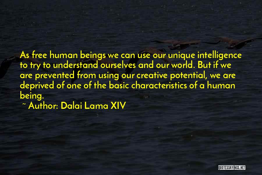 Unique Characteristics Quotes By Dalai Lama XIV