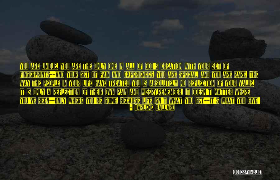 Unique Experiences Quotes By Darlene Ballard Unique Experiences Quotes By Darlene Ballard