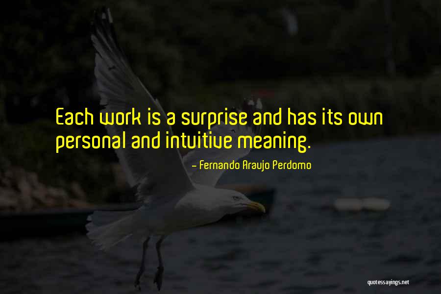 Unique Experiences Quotes By Fernando Araujo Perdomo Unique Experiences Quotes By Fernando Araujo Perdomo