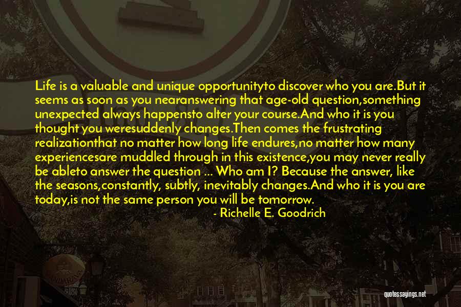 Unique Experiences Quotes By Richelle E. Goodrich Unique Experiences Quotes By Richelle E. Goodrich