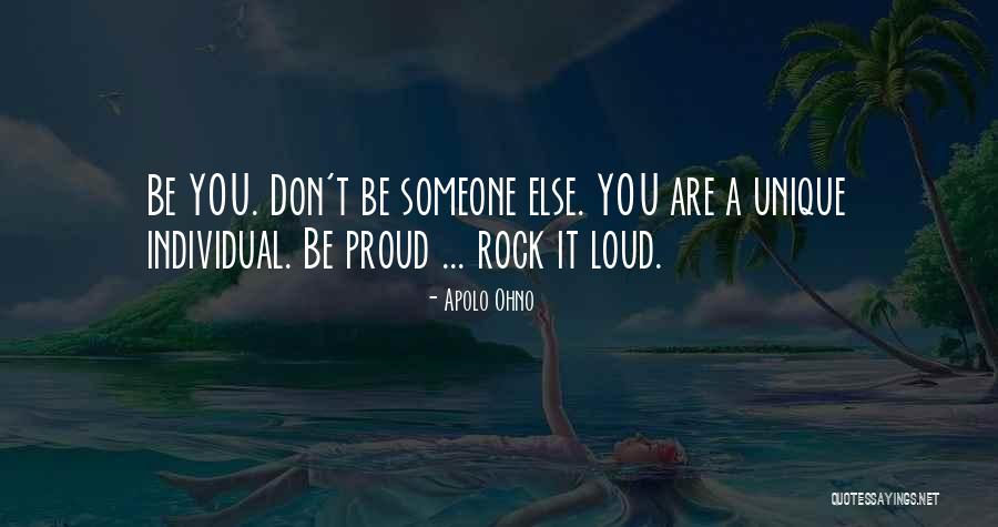 Unique Individual Quotes By Apolo Ohno Unique Individual Quotes By Apolo Ohno
