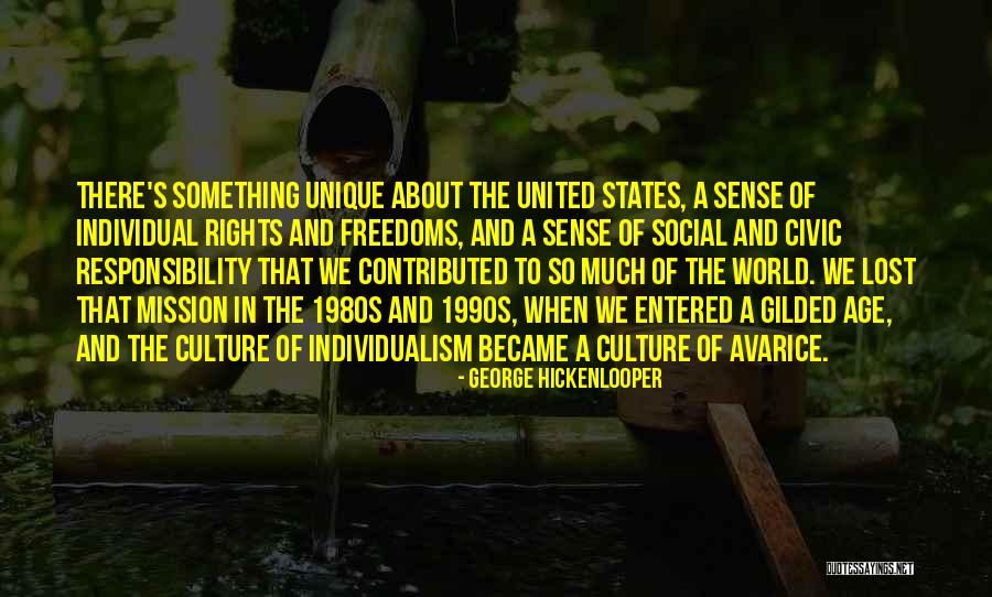 Unique Individual Quotes By George Hickenlooper Unique Individual Quotes By George Hickenlooper