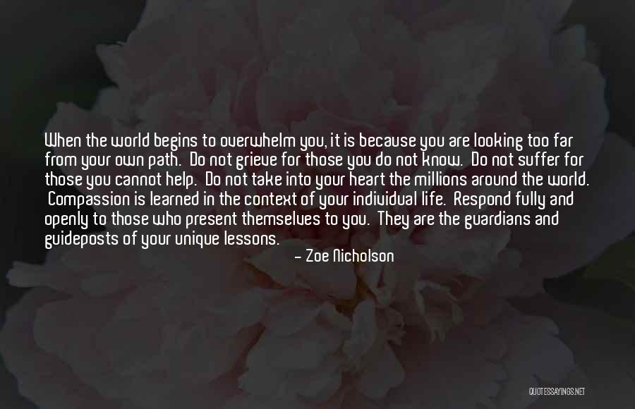 Unique Individual Quotes By Zoe Nicholson Unique Individual Quotes By Zoe Nicholson
