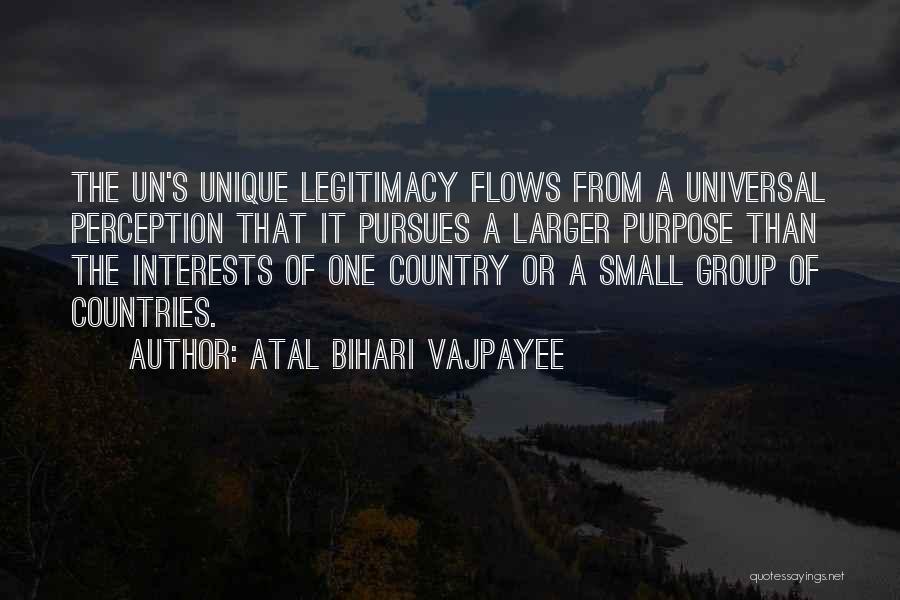 Unique Interests Quotes By Atal Bihari Vajpayee