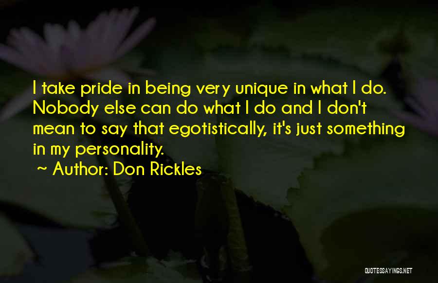 Unique Personality Quotes By Don Rickles