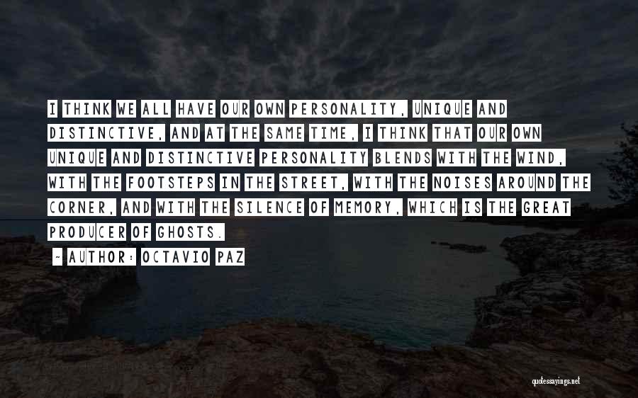 Unique Personality Quotes By Octavio Paz