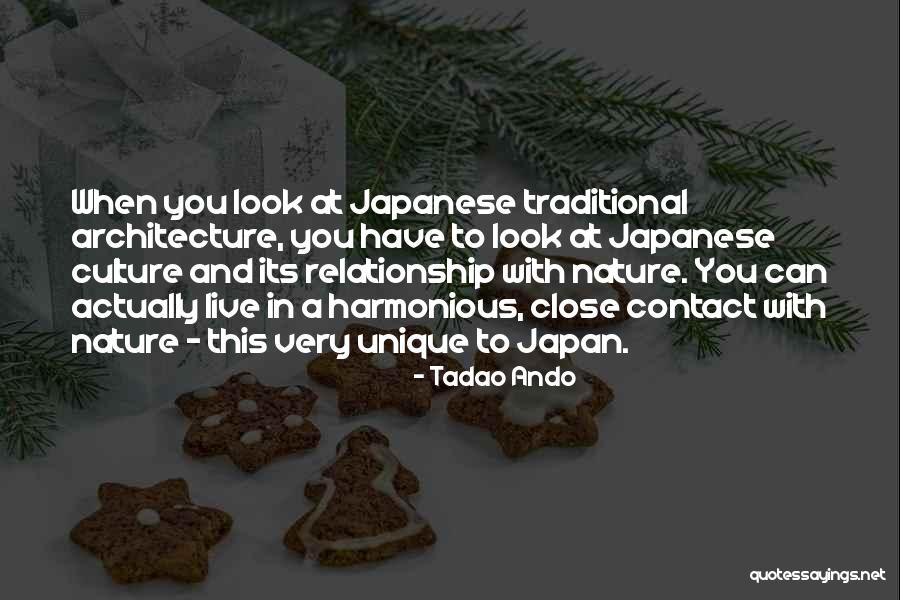 Unique Relationship Quotes By Tadao Ando Unique Relationship Quotes By Tadao Ando