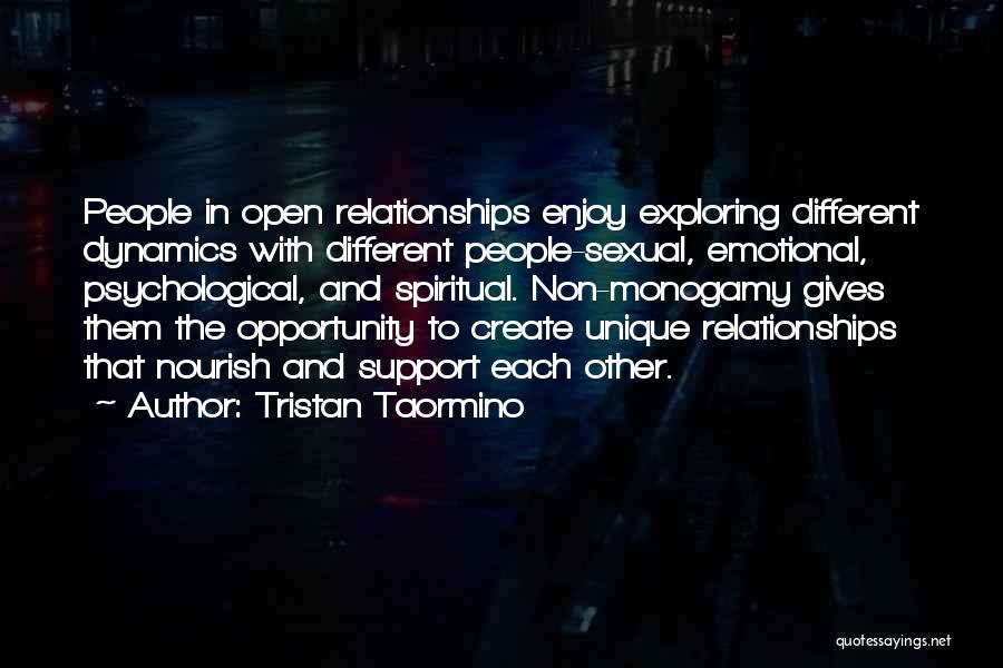 Unique Relationships Quotes By Tristan Taormino