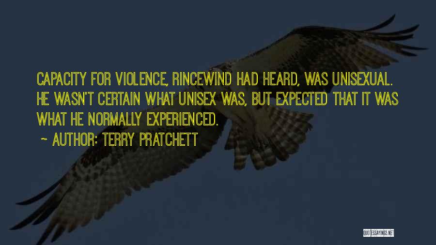 Unisex Quotes By Terry Pratchett