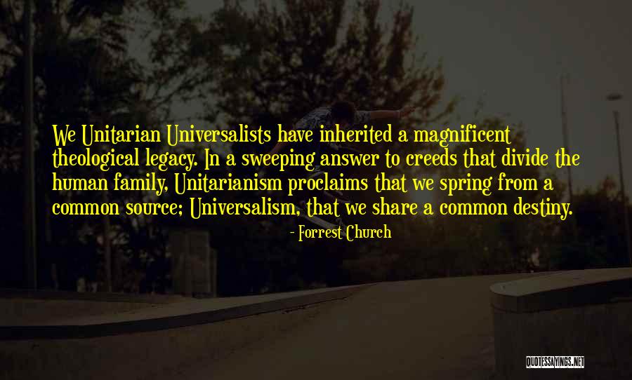 Unitarianism Quotes By Forrest Church Unitarianism Quotes By Forrest Church