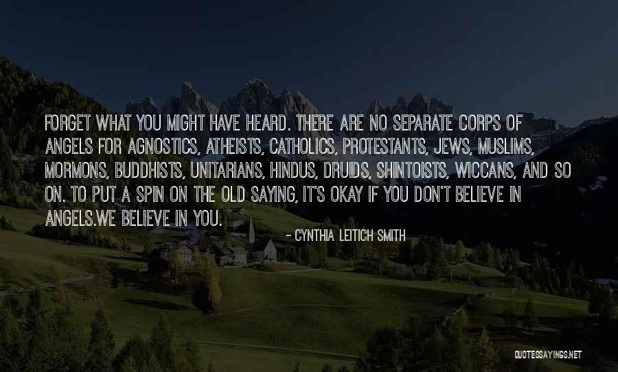 Unitarians Quotes By Cynthia Leitich Smith Unitarians Quotes By Cynthia Leitich Smith
