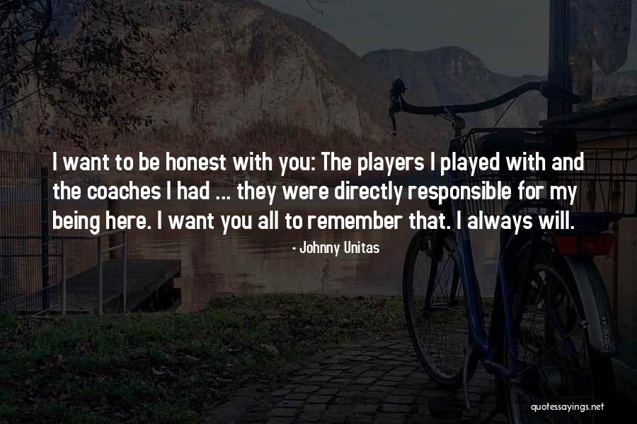 Unitas Quotes By Johnny Unitas