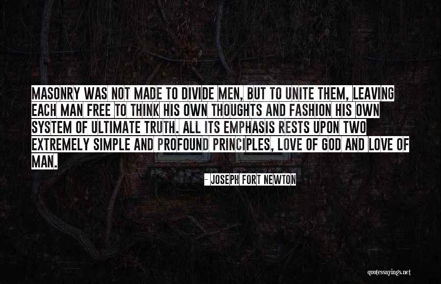 Unite Love Quotes By Joseph Fort Newton Unite Love Quotes By Joseph Fort Newton