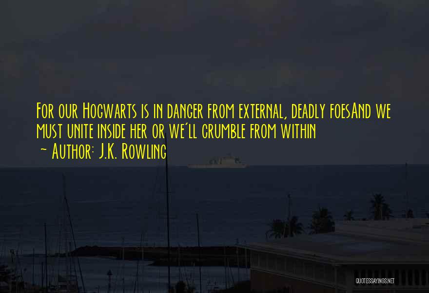 Unite Quotes By J.K. Rowling