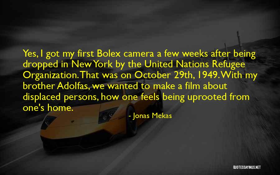 United And It Feels Quotes By Jonas Mekas United And It Feels Quotes By Jonas Mekas