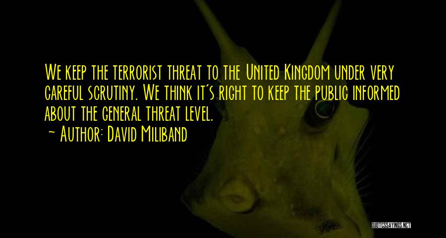 United Kingdom Quotes By David Miliband