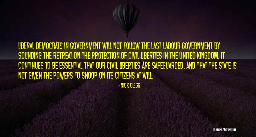 United Kingdom Quotes By Nick Clegg