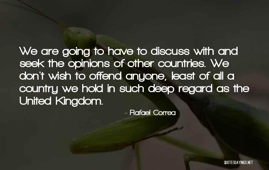 United Kingdom Quotes By Rafael Correa