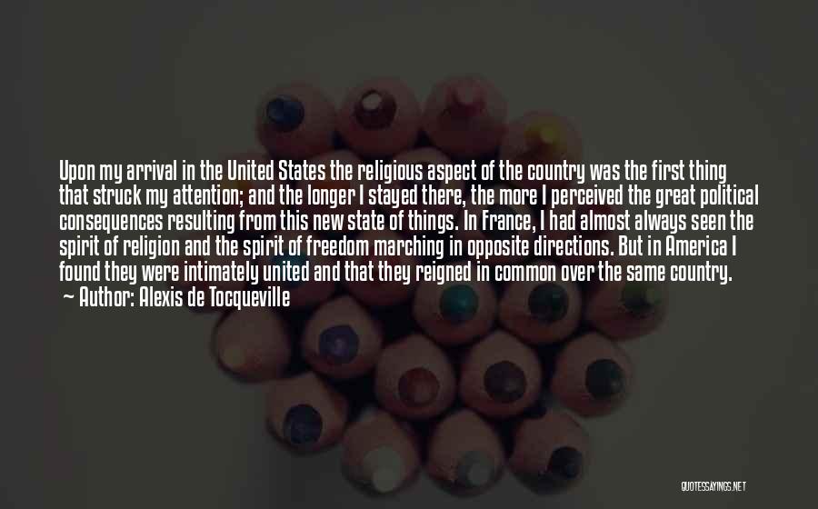 United Religion Quotes By Alexis De Tocqueville