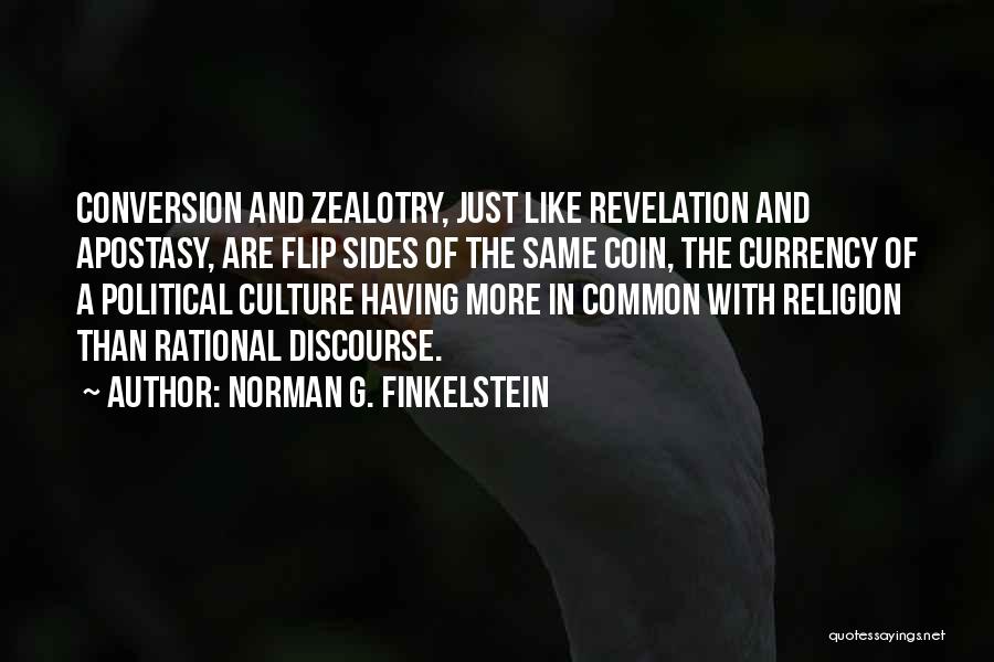 United Religion Quotes By Norman G. Finkelstein