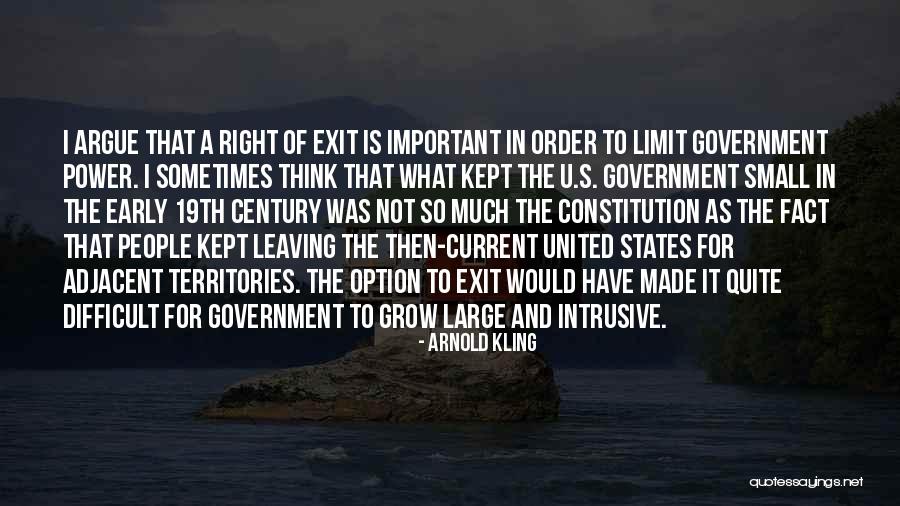 United States Constitution Quotes By Arnold Kling United States Constitution Quotes By Arnold Kling