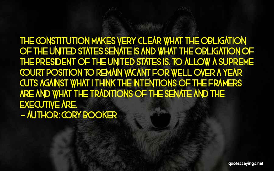 United States Constitution Quotes By Cory Booker