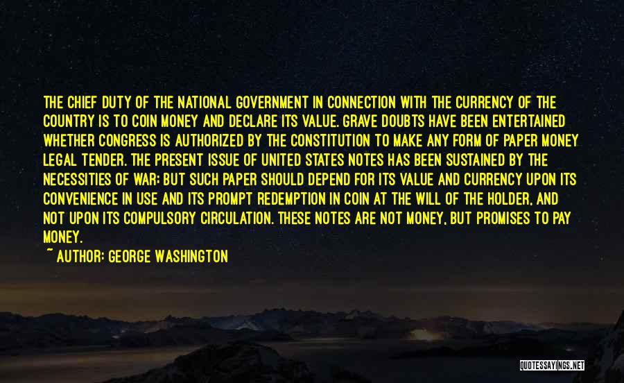 United States Constitution Quotes By George Washington