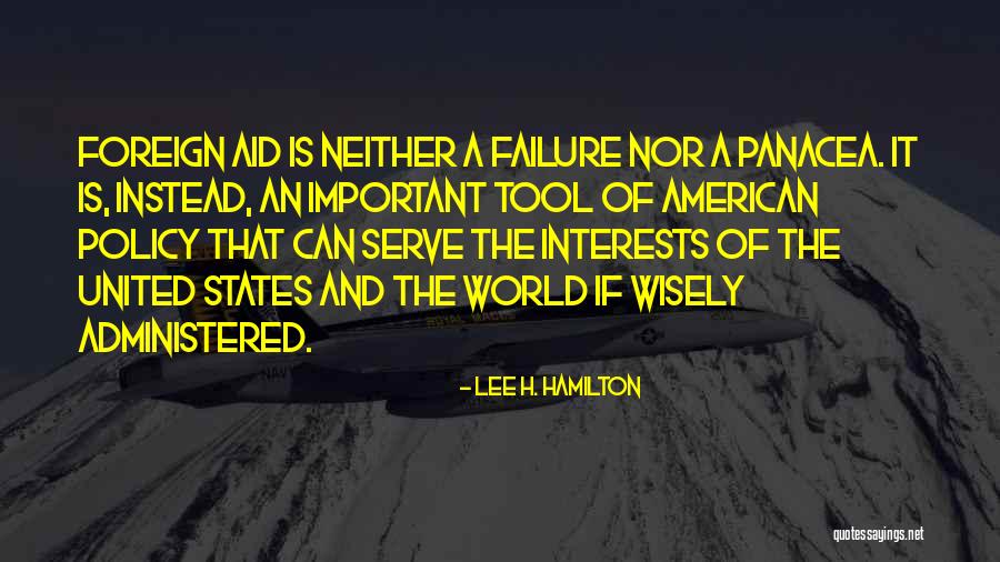 United States Foreign Policy Quotes By Lee H. Hamilton United States Foreign Policy Quotes By Lee H. Hamilton