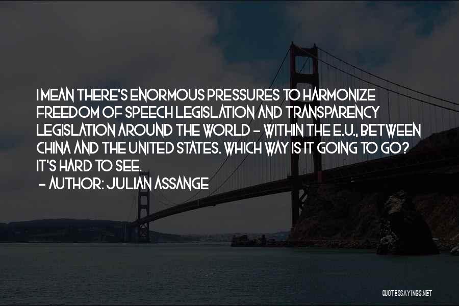 United States Freedom Quotes By Julian Assange