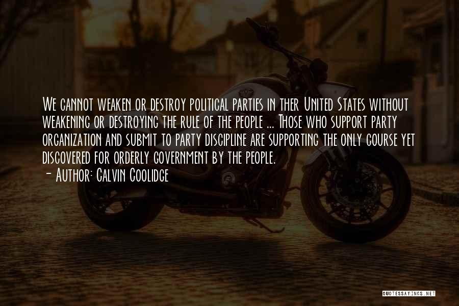 United States Government Quotes By Calvin Coolidge