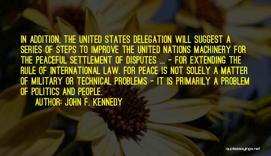 United States Military Quotes By John F. Kennedy