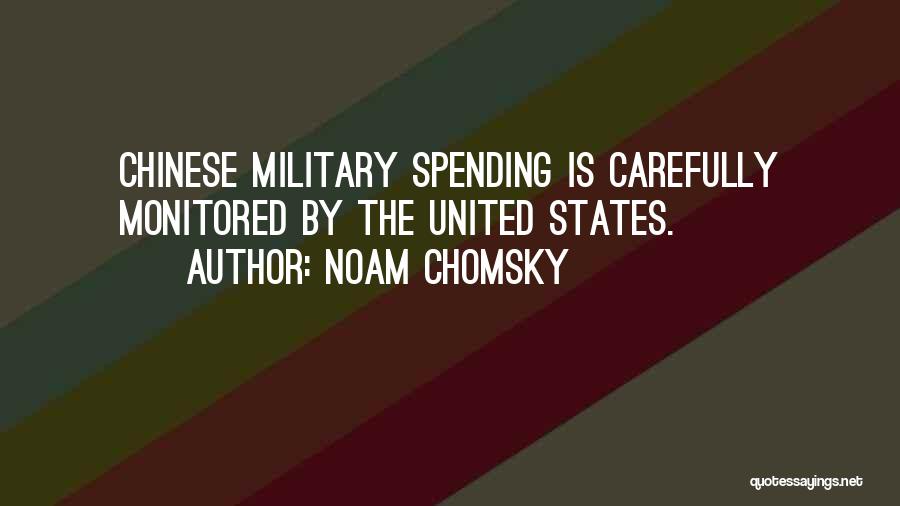 United States Military Quotes By Noam Chomsky