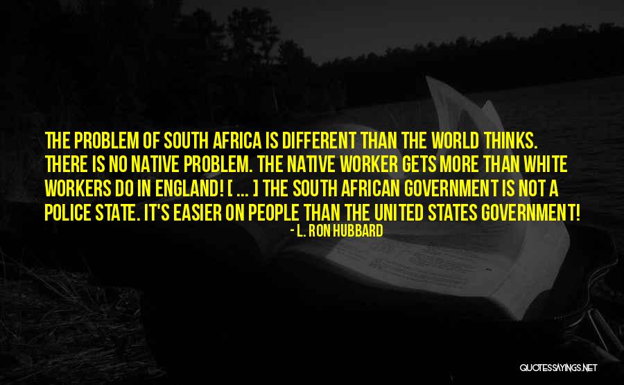 United States Of Africa Quotes By L. Ron Hubbard United States Of Africa Quotes By L. Ron Hubbard