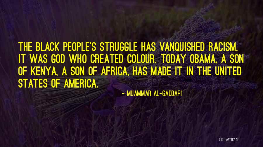 United States Of Africa Quotes By Muammar Al-Gaddafi