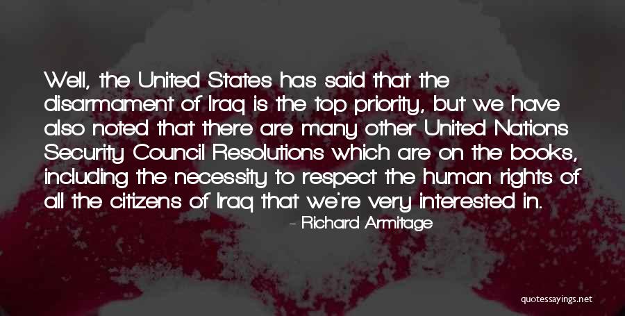 United States Quotes By Richard Armitage