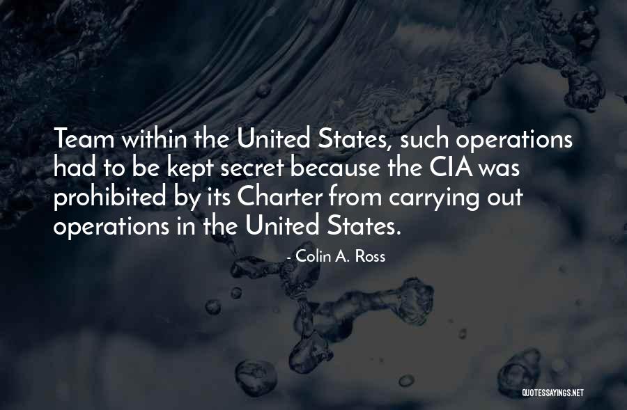 United Team Quotes By Colin A. Ross United Team Quotes By Colin A. Ross