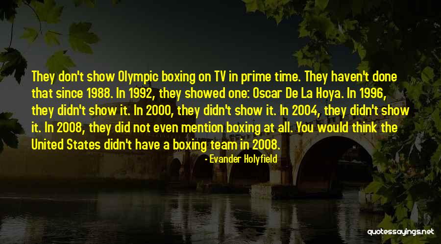 United Team Quotes By Evander Holyfield United Team Quotes By Evander Holyfield