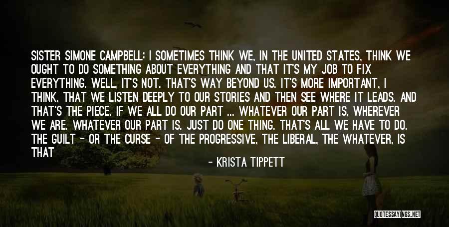 United We Can Quotes By Krista Tippett