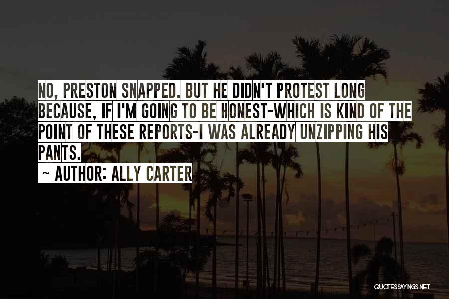 United We Spy Ally Carter Quotes By Ally Carter