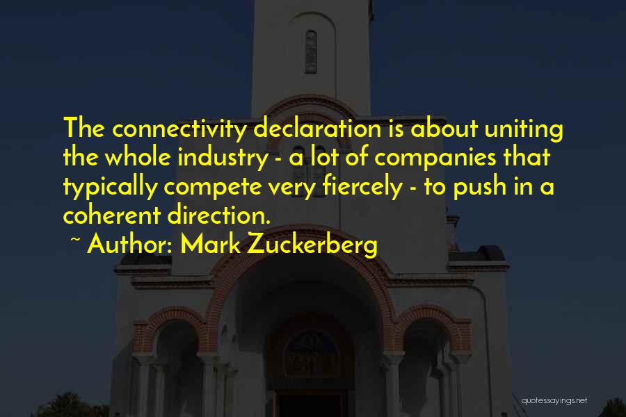 Uniting Quotes By Mark Zuckerberg