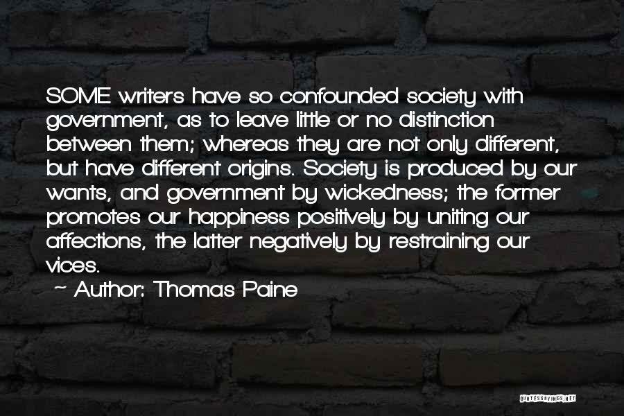 Uniting Quotes By Thomas Paine