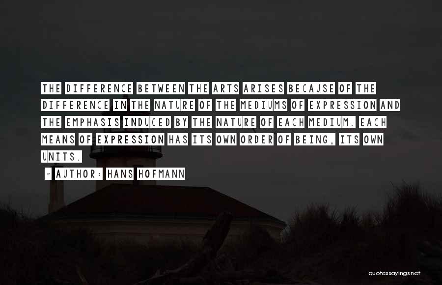 Units Quotes By Hans Hofmann