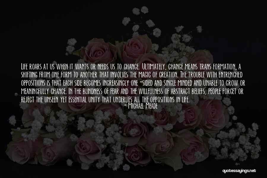 Unity And Change Quotes By Michael Meade Unity And Change Quotes By Michael Meade